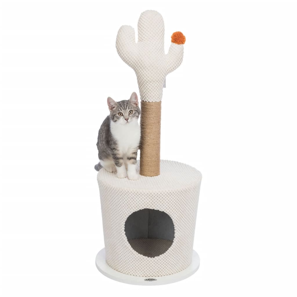 TRIXIE Nid agréable pour chat avec cactus 36x84 cm Crème