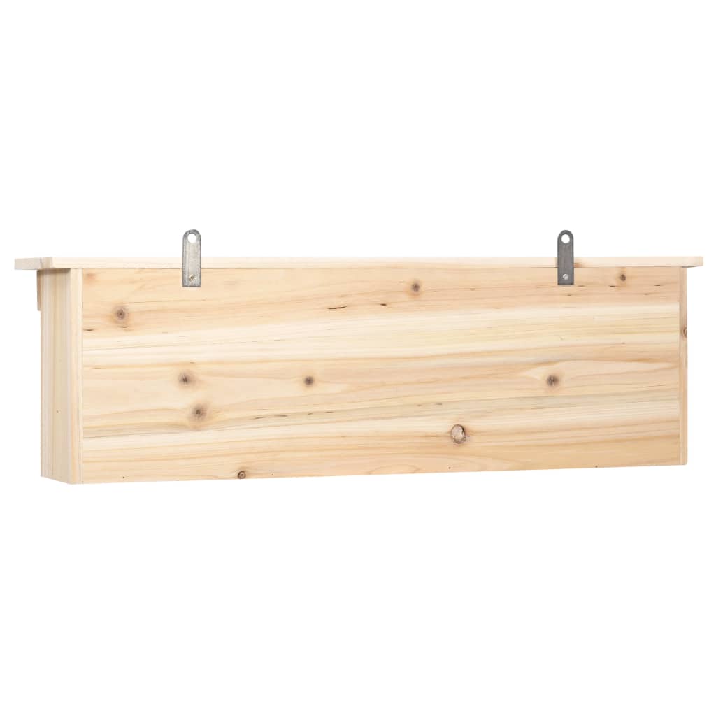 Maison pour moineau avec 5 chambres 68x15x21 cm Bois de sapin