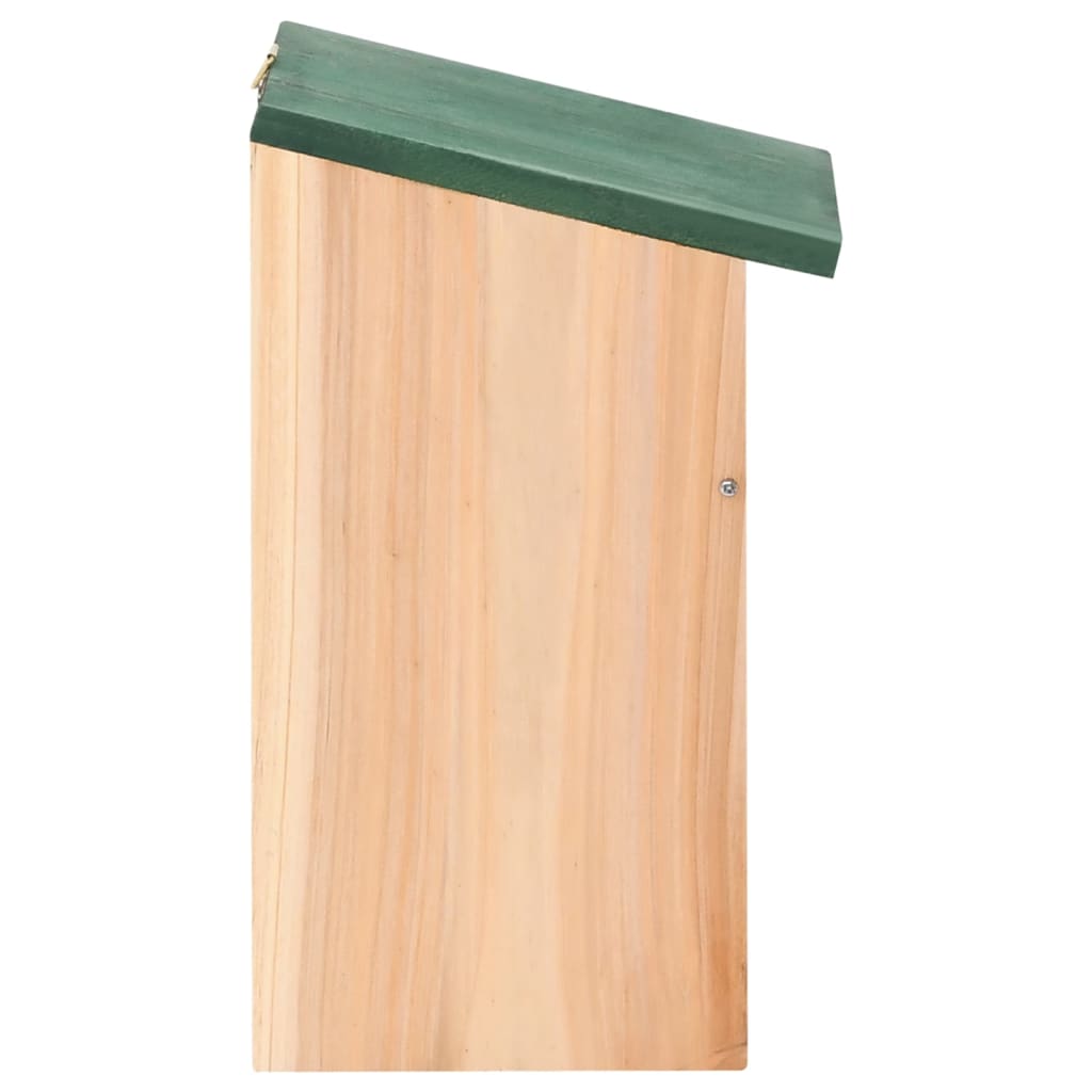 Nichoirs 10 pcs Bois de sapin massif 12x12x22 cm