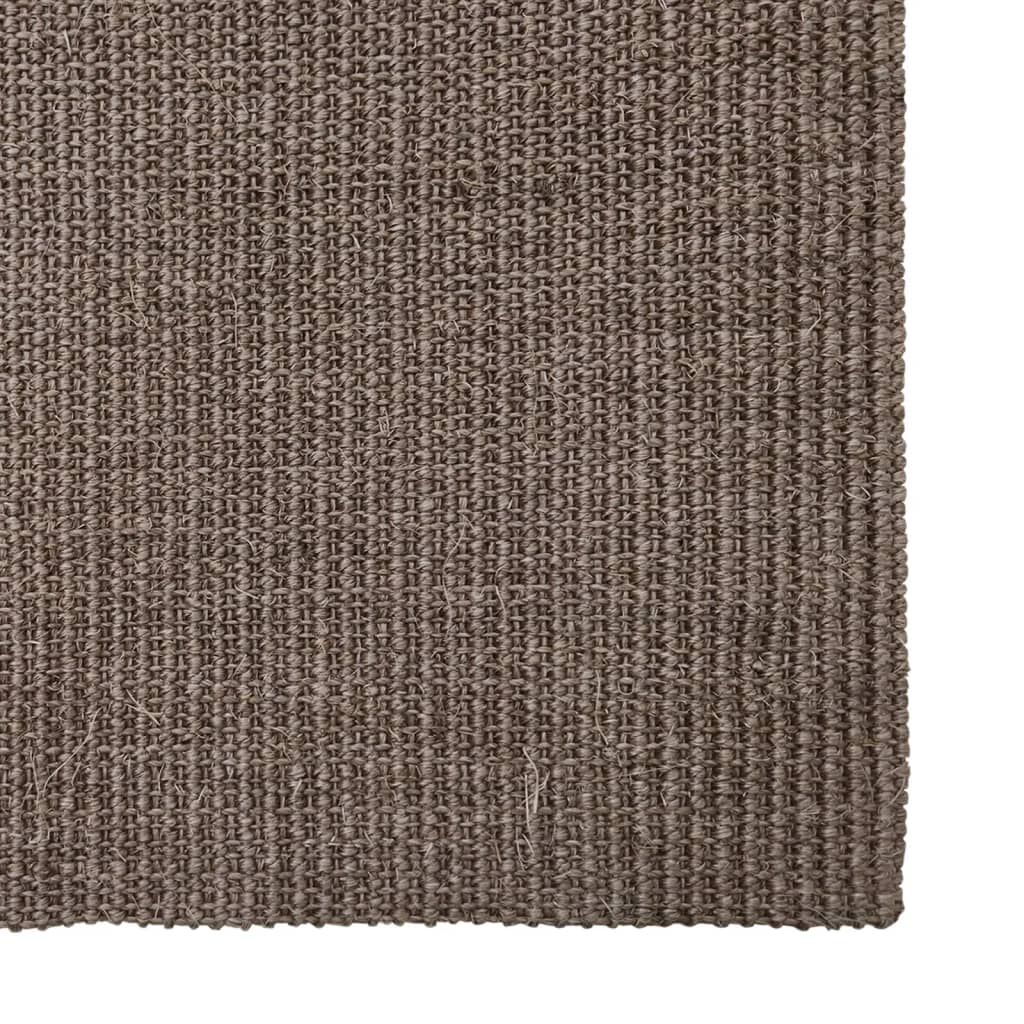 Tapis en sisal pour griffoir marron 66 x 200 cm