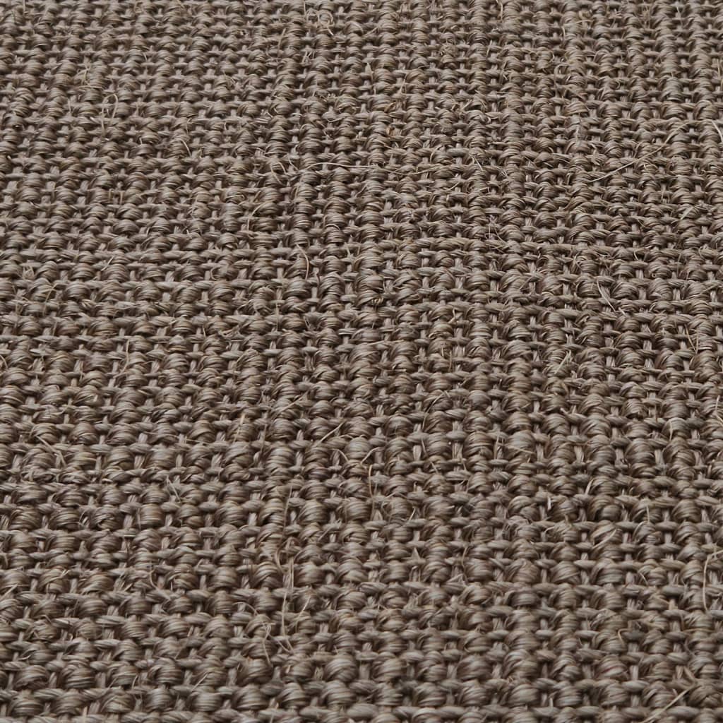 Tapis en sisal pour griffoir marron 80x350 cm