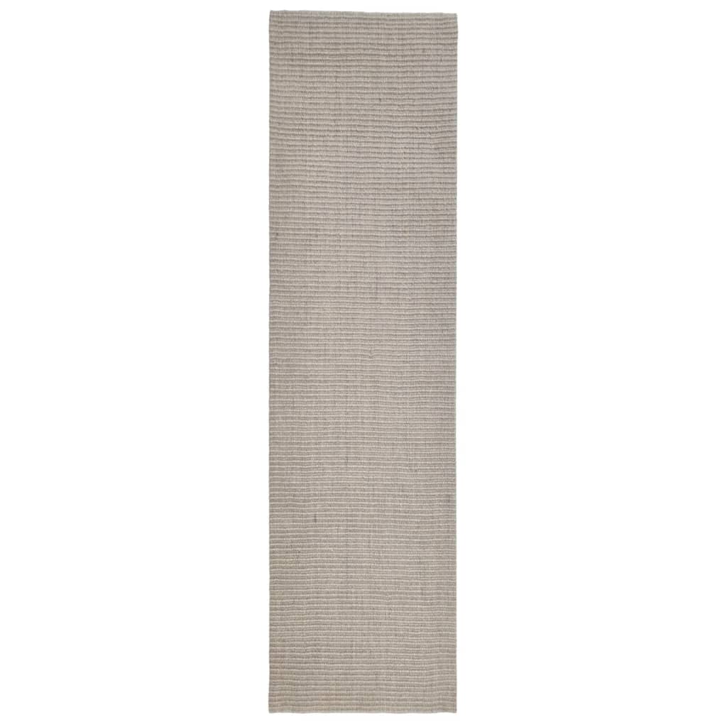 Tapis en sisal pour griffoir sable 80x300 cm