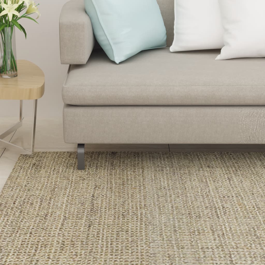 Tapis en sisal pour griffoir taupe 66x300 cm