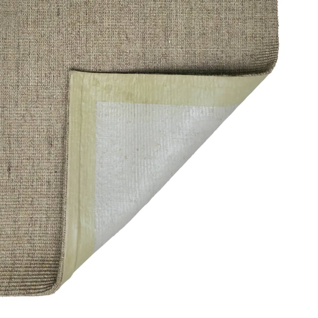 Tapis en sisal pour griffoir taupe 66x350 cm