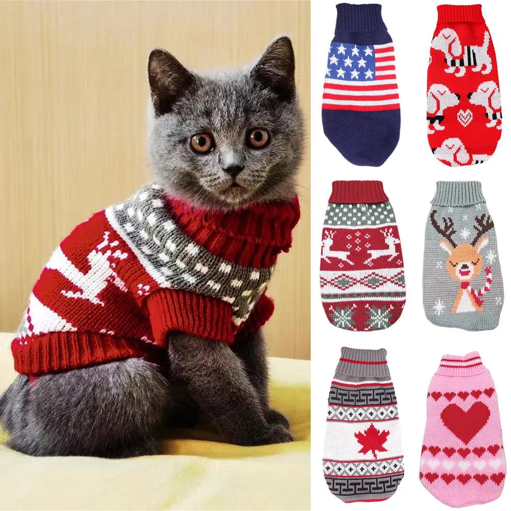 Sélection de pulls mignons pour votre chat - Animalerie en ligne Kat-Shop