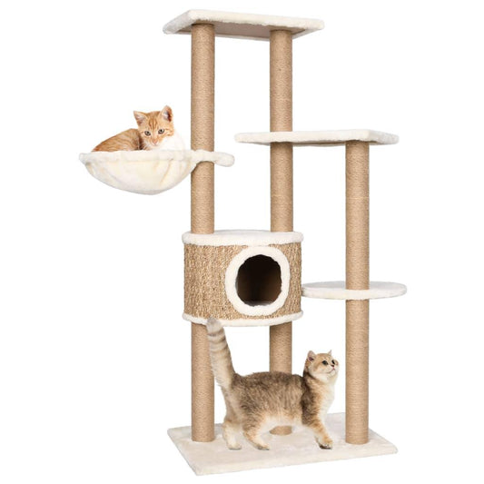 Arbre à chat avec griffoirs 126 cm Herbiers marins - www.kat-shop.be