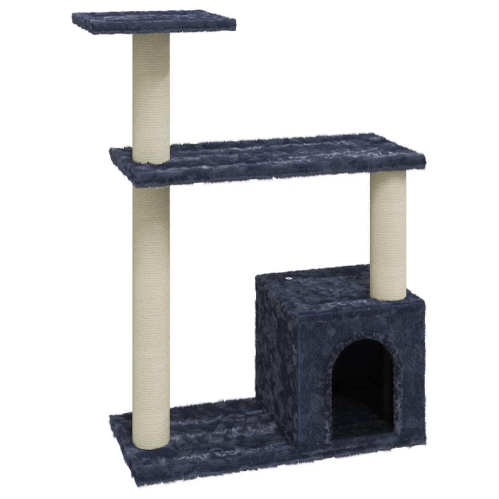 Arbre à chat avec griffoirs en sisal Gris foncé 70 cm - Animalerie en ligne www.kat-shop.be