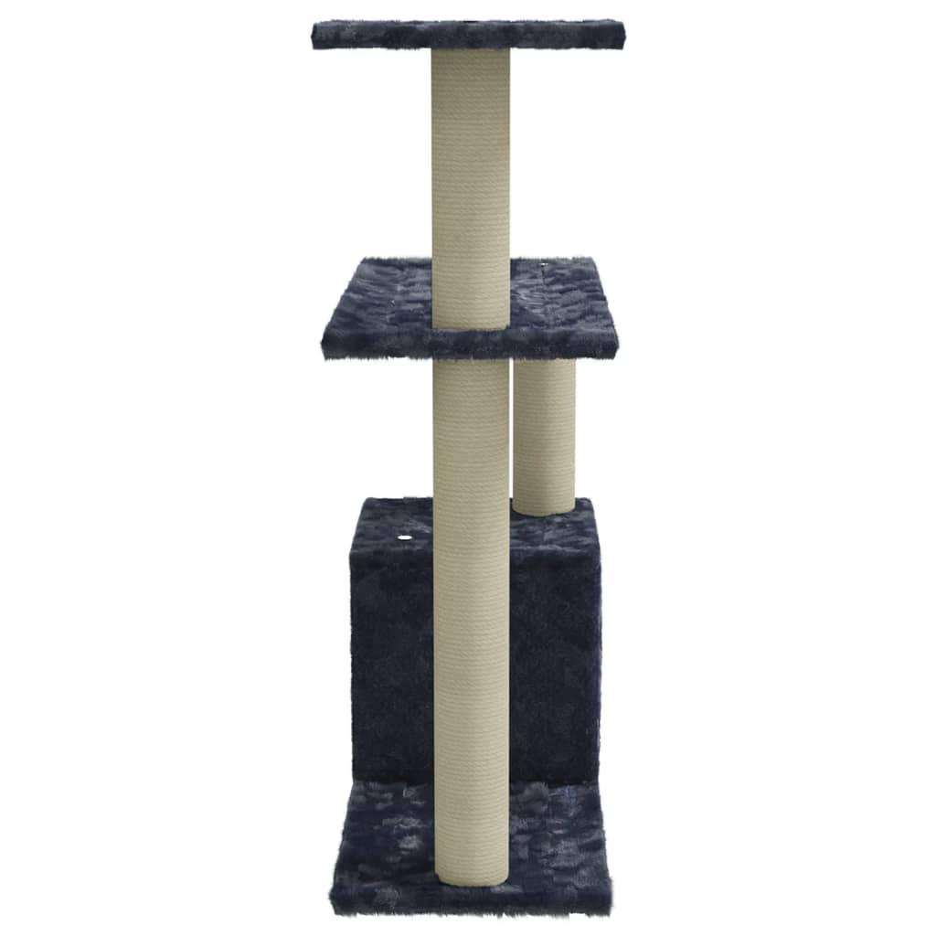 Arbre à chat avec griffoirs en sisal Gris foncé 70 cm - Animalerie en ligne www.kat-shop.be