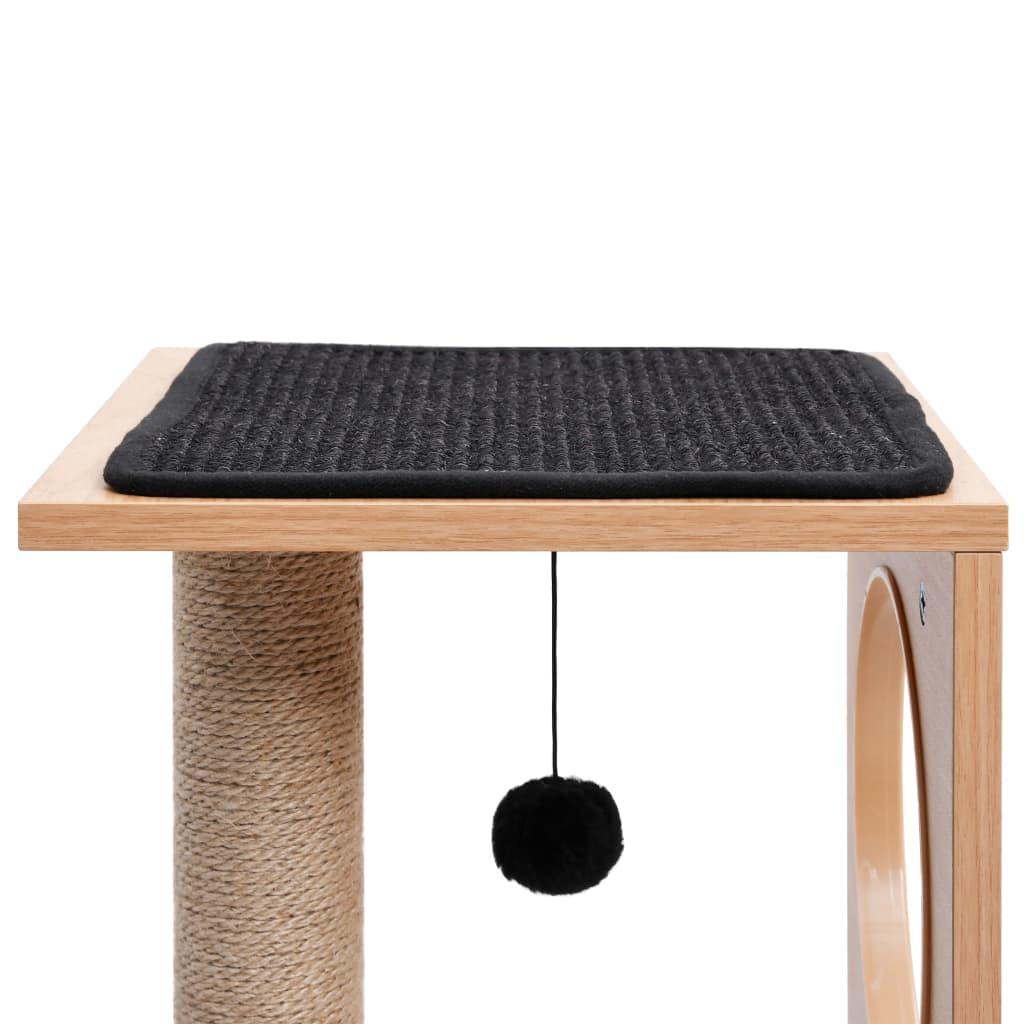 Arbre à chat avec tapis à gratter en sisal 60 cm - www.kat-shop.be