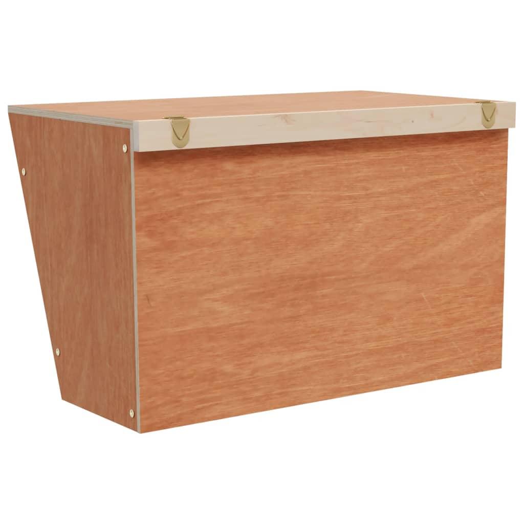 Mangeoire à foin pour lapins 37x18,5x23 cm bois massif sapin - Animalerie en ligne Kat-Shop