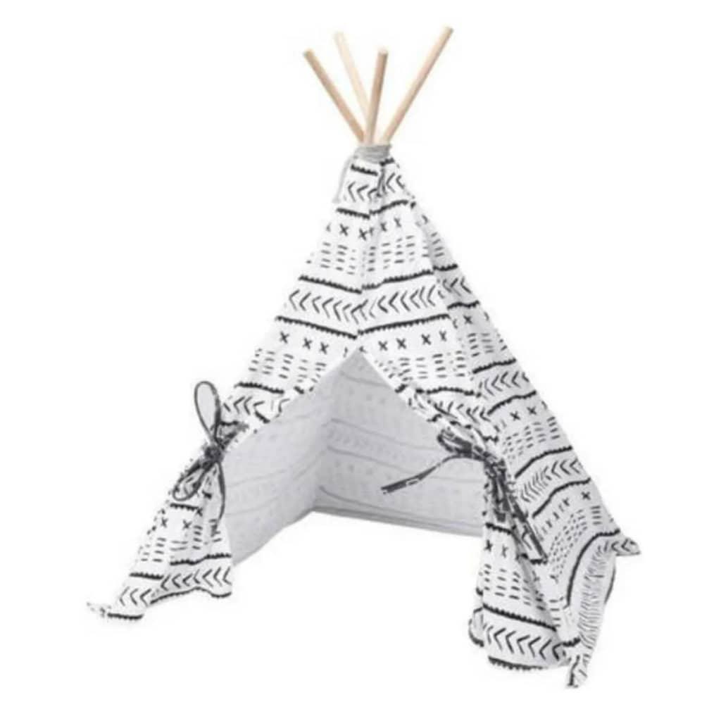 Pets Collection Tente pour animaux de compagnie Tipi Toile 56x56x74 cm - Animalerie en ligne Kat-Shop