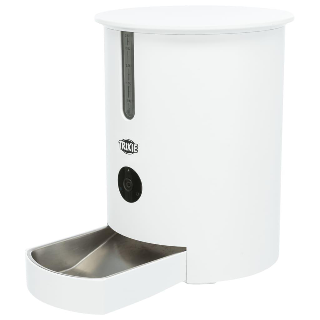 TRIXIE Distributeur automatique de nourriture intelligent TX9 Blanc - Animalerie en ligne Kat-Shop