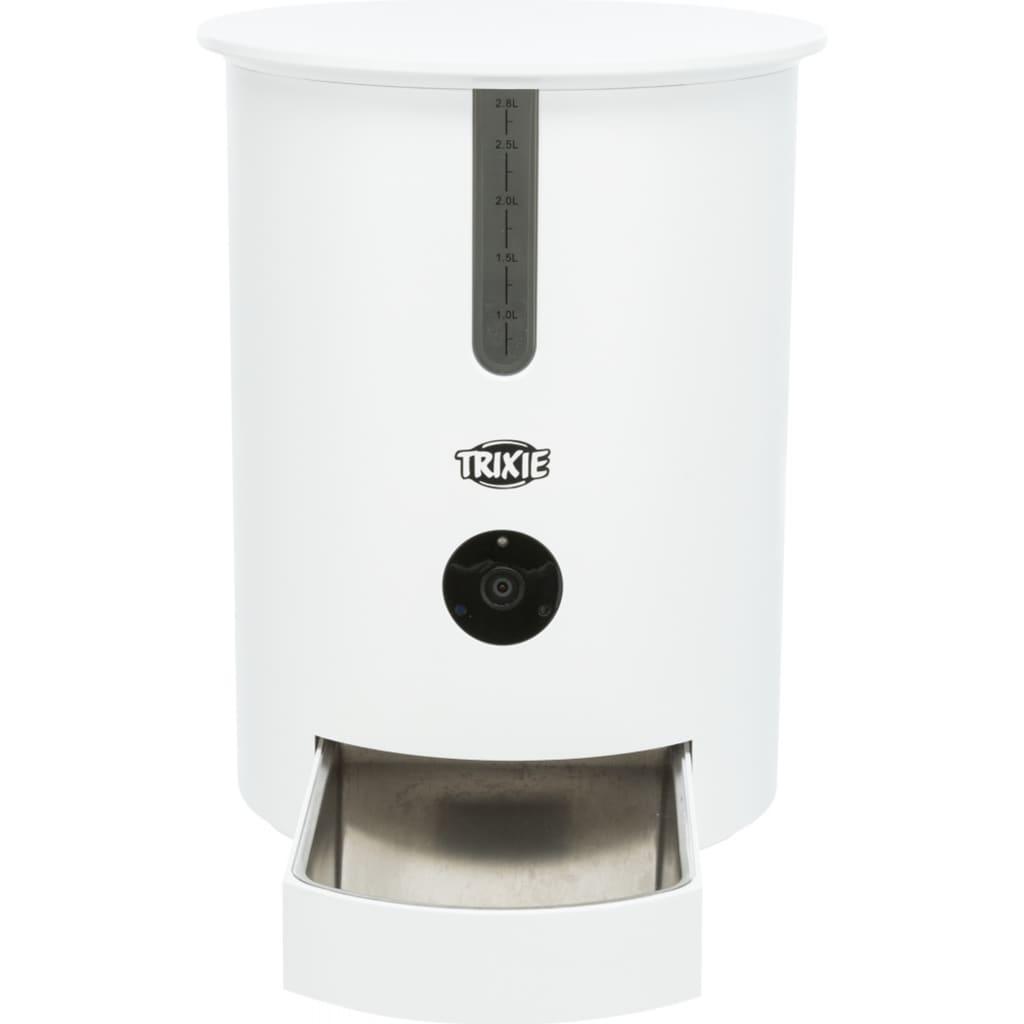 TRIXIE Distributeur automatique de nourriture intelligent TX9 Blanc - Animalerie en ligne Kat-Shop