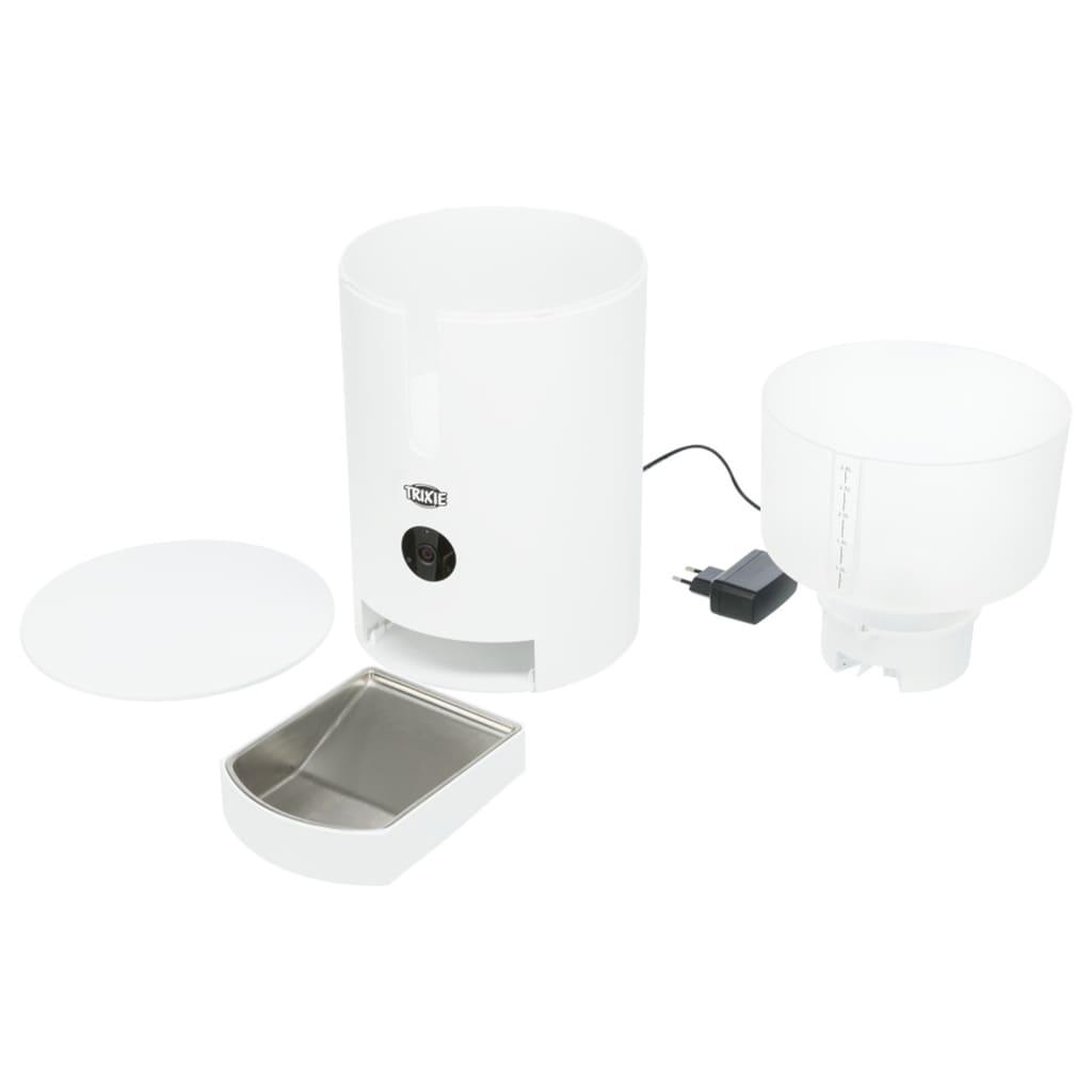 TRIXIE Distributeur automatique de nourriture intelligent TX9 Blanc - Animalerie en ligne Kat-Shop